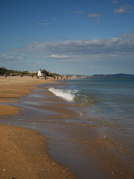 L'une des plages de Marseillan