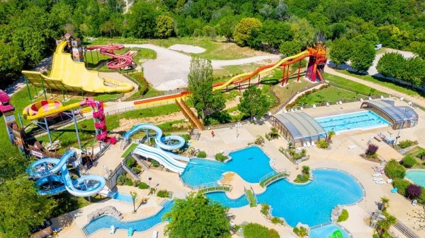 Water park at the Domaine d’Imbours