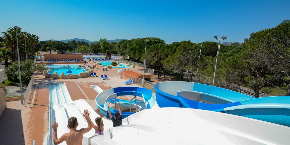 3 campings 4 et 5 * sur la côte d’Azur à proximité des plages