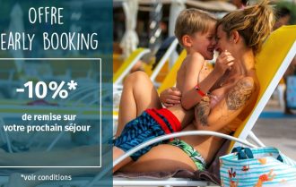 10% de remise sur les réservations faites avant le 31/12/2021.