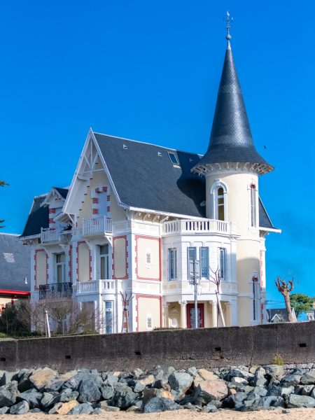 Maison Belle Epoque devant la plage à Royan