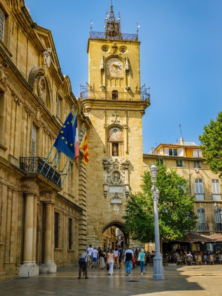 Vue sur la magnifique Tour de l'Horloge 
