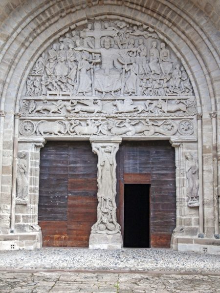 The remarkable 12th-century tympanum of St Peter’s Church 