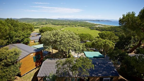 Un camping haut de gamme à Ramatuelle