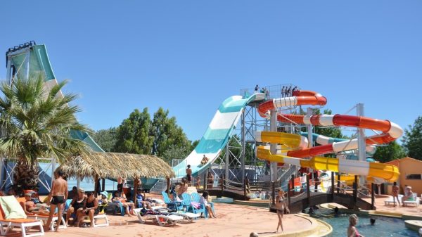 Scary water slides 