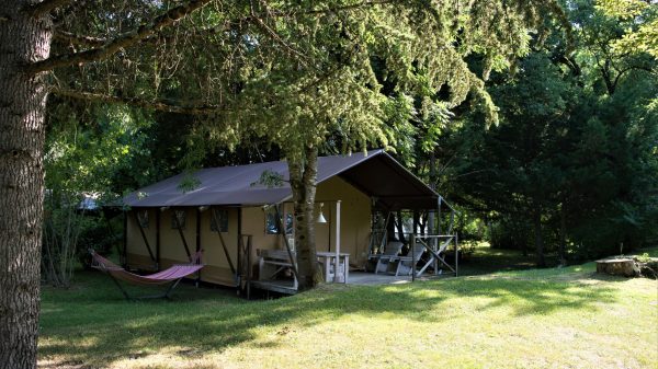 Une des locations du camping
