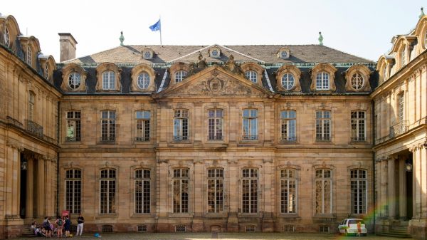 Le Palais Rohan, splendide édifice du XVIIIe siècle