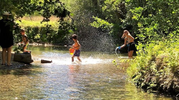 Accès direct au ruisseau le Céou