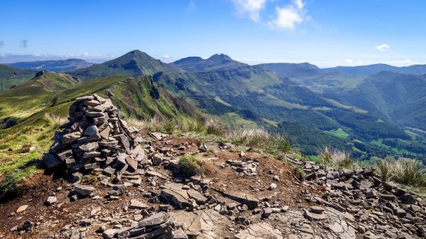 Puy Mary and the Auvergne volcano chain