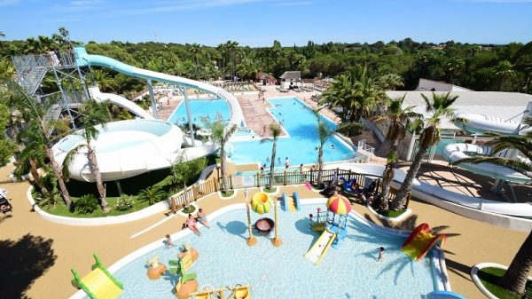 Le parc aquatique du camping varois