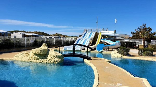 Le parc aquatique du camping