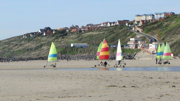 Sand yachting on the Opal Coast