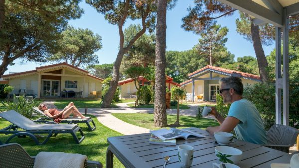 VIP-Bereich eines 5-Sterne-Campingplatzes