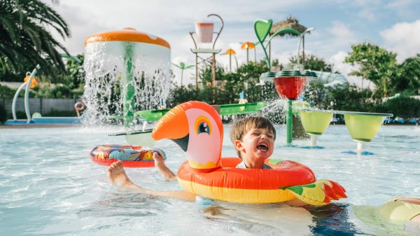 Wasserfontänen und noch mehr Wasserfontänen...