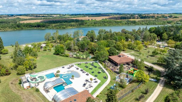 Entre piscine et baignade dans le lac