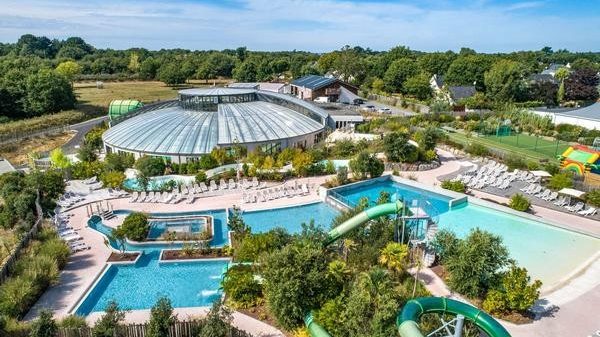  Der Wasserpark des Campingplatzes