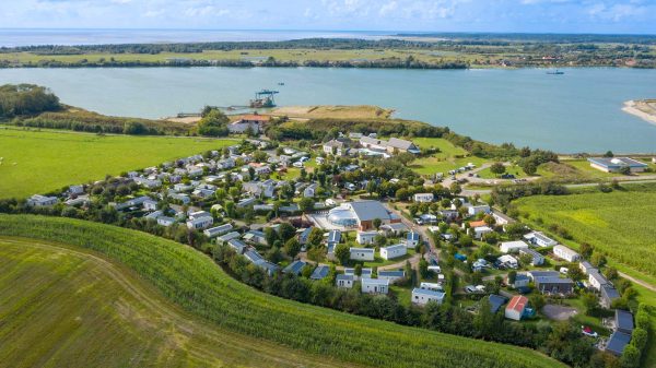 Le camping vu du ciel