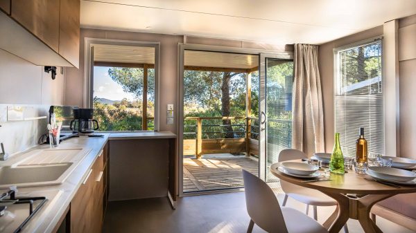 Des mobil-homes designs très bien aménagés