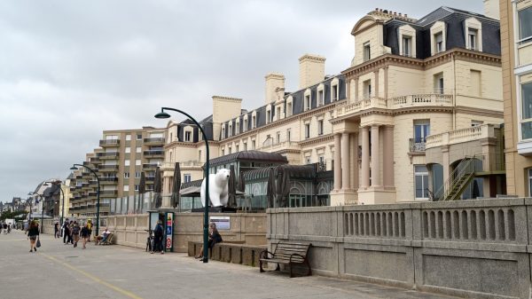 Die Meeresthermen von Saint-Malo.