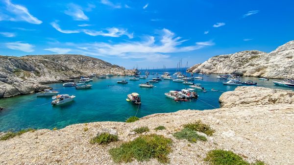 la Calanque de Morgiret on the Frioul archipelago