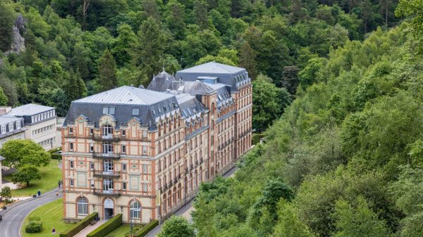 Hôtel des thermes à Bagnoles de l'Orne, en Normandie