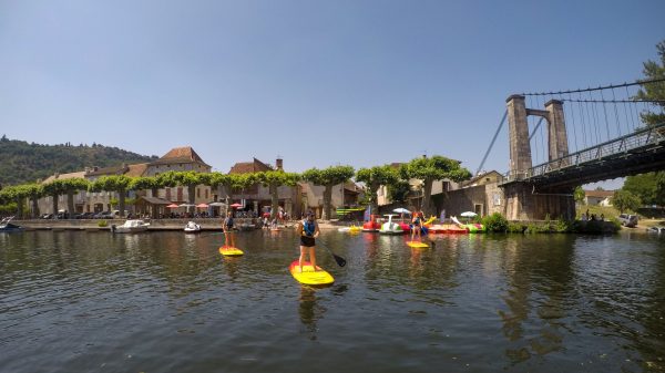 Paddle sur le Lot à Cajarc
