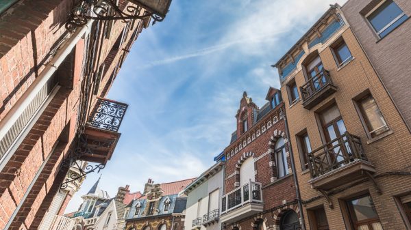 Les jolies façades des maisons de Malo-les-Bains
