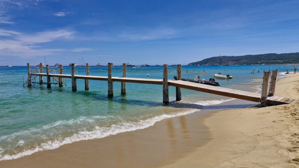 La fameuse plage de Pampelonne