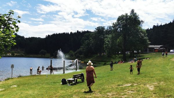 El lago de Coucouron