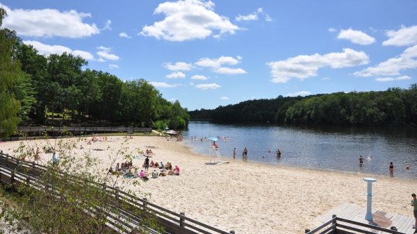 Playa del estanque de Rouffiac
