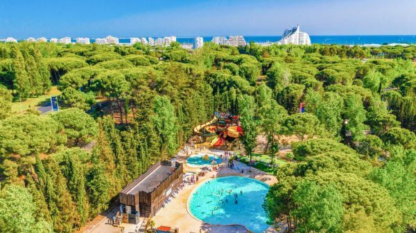 Een camping in La Grande-Motte, op 15 km van Palavas