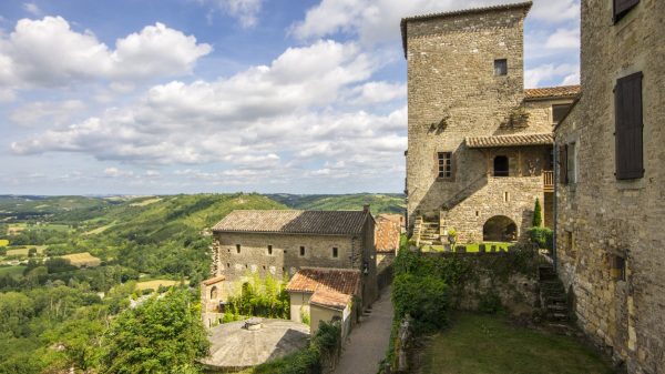 Une belle vue sur la campagne alentours