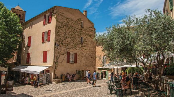 Stroll through the charming village