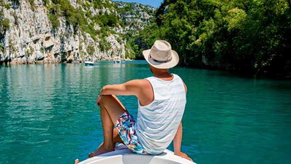 Water sports on Lake Sainte-Croix