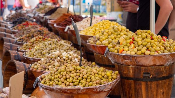 Olives au marché d’Arles