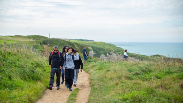 Randonnées sur la falaise d'Armont, à Etretat