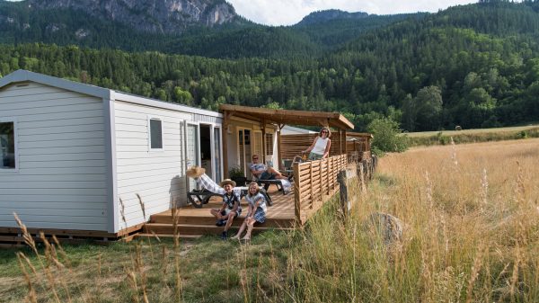 Certains mobil-home sont placés sur des parcelles très vastes