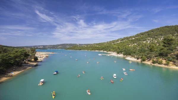 El lago de Sainte-Croix
