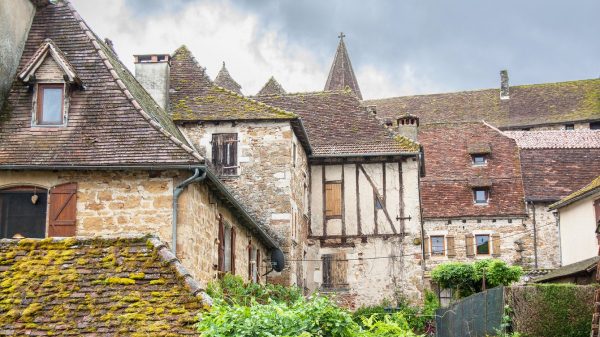 The old medieval houses of the village of Carennac