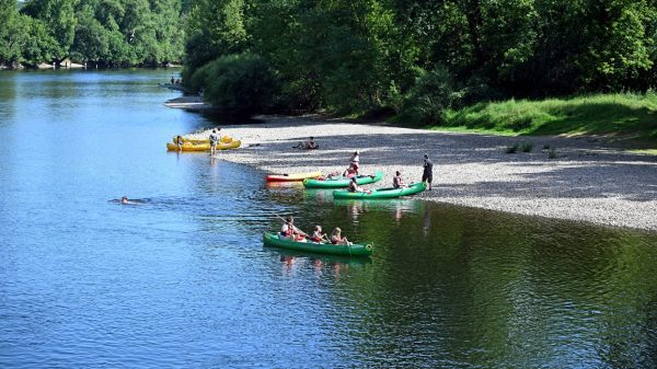 Canoe trip on the Dordogne