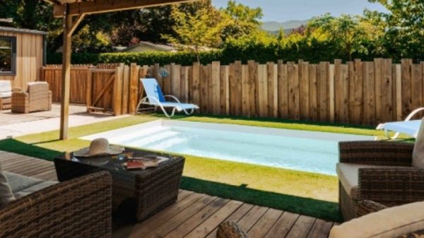 Mobilheim Sunêlia Luxe Cigogne Suite 72 m², 5 Schlafzimmer mit privatem Pool