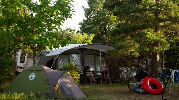 Ein Stellplatz für einen Familienurlaub