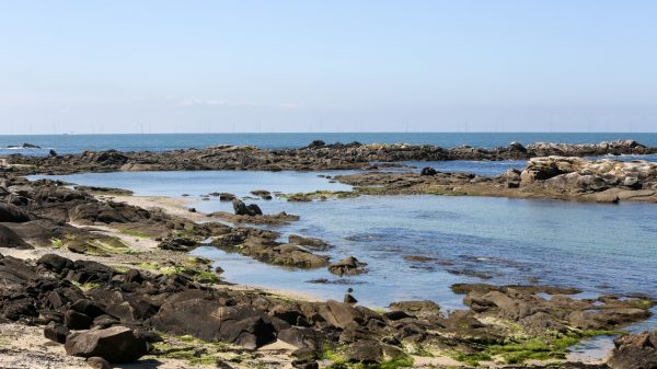  De ruige kust bij Le Croisic