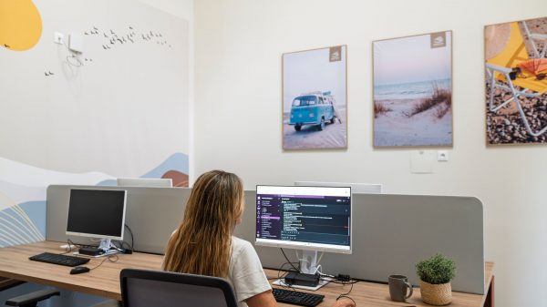 Espace coworking au Domaine de la Dragonnière