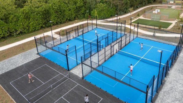 The new padel and pickleball courts