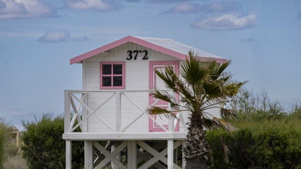 Replica van het huisje dat werd gebruikt voor de opnames van de film 37,2 le Matin