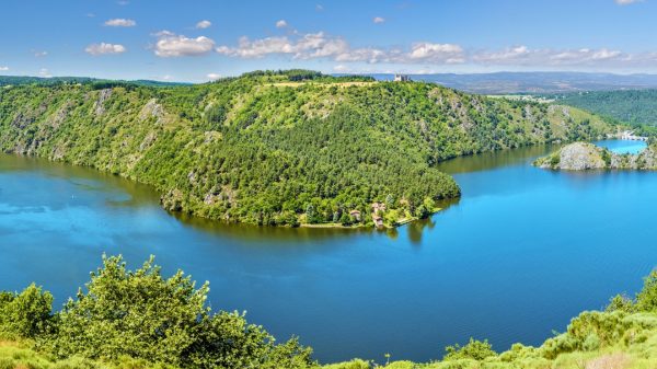 View of the Loire Gorges 