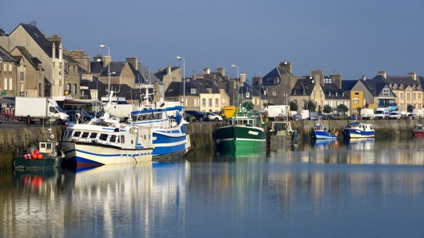 Coastal village of Saint-Vaast-la-Hougue