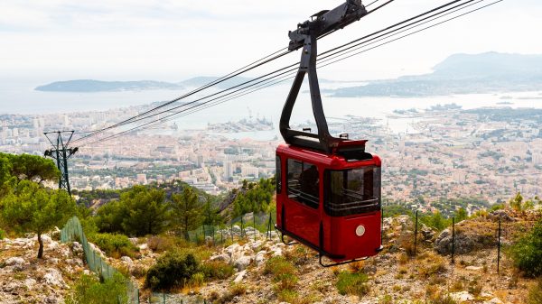 Seilbahn auf den Mont Faron