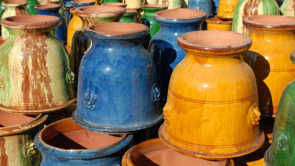 The famous pottery of Anduze